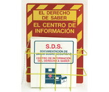 NMC RTK64SP Mini Right-To-Know Information Center - Spanish, RIGID PLASTIC .085, 20