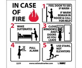 NMC S37 Fire Safety Sign