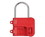 NMC S430 2.25" Red Plastic Lockout Hasp, PLASTIC, 1" x 2.8", Price/each