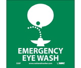 NMC S50 Emergency Eye Wash Sign