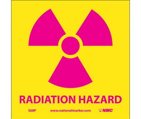 NMC S68 Radiation Hazard Sign