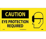 NMC SA101 Caution Eye Protection Required Sign