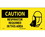 NMC 7" X 17" Vinyl Safety Identification Sign, Caution Respirator Required In This Area, Price/each