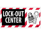 NMC SA148 Lock-Out Center Sign