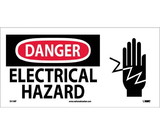 NMC SA158 Danger Electrical Hazard Sign