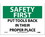 NMC 7" X 10" Vinyl Safety Identification Sign, Put Tools Back In Their Proper Place, Price/each