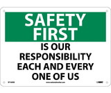 NMC SF165 Safety First, Is Our Responsibility Each And Every One Of Us