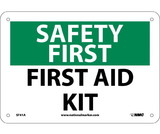 NMC SF41 Safety First Aid Kit Sign