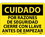 NMC 10" X 14" Vinyl Safety Identification Sign, Por Razones De Seguri.., Price/each