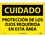NMC 10" X 14" Vinyl Safety Identification Sign, Proteccion De Los Ojos Re- Querida En Es, Price/each