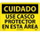 NMC 10" X 14" Vinyl Safety Identification Sign, Casco Requerido En Esta Area, Price/each