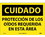 NMC 10" X 14" Vinyl Safety Identification Sign, Proteccion De Los Oidos Re- Querida En E, Price/each