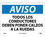 NMC 10" X 14" Vinyl Safety Identification Sign, Todos Los Conductores Deben Poner.., Price/each