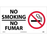 NMC SPSA124 No Smoking Sign - Bilingual