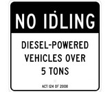 NMC TM144 Reserved Parking Van Accessible Sign, Heavy Duty Aluminum, 24