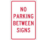 NMC TM29 No Parking Between Signs Sign