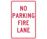 NMC TM3 No Parking Fire Lane Sign