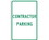 NMC 12" X 18" Aluminum Safety Identification Sign, Contractor Parking, Price/each
