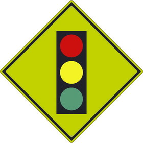 NMC TM612 Intersection Warning Graphic Sign