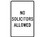 NMC 12" X 18" Aluminum Safety Identification Sign, No Solicitors Allowed, Price/each