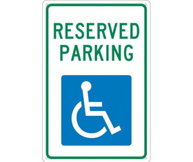 NMC TM87 Reserved Parking Sign