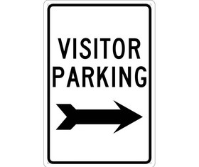 NMC TM8 Visitor Parking Sign