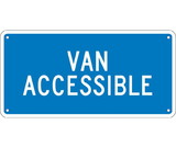 NMC TMA1 Van Accessible Sign