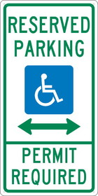 NMC TMS311 State Handicapped Parking Delaware Sign