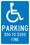 NMC 18" X 12" Aluminum Safety Identification Sign, Reserved Parking Missouri, Price/each