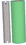 NMC UPR4401 Premium Resin Ribbon Green, CPM/UDO , 4.33" x 298', Price/ROLL