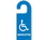 NMC VHT1 Vehicle Hang Tag Handicapped Tag, Rigid Plastic, 8.25" x 3.25", Price/5/ package