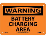 NMC W412 Battery Charging Area Sign