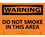 NMC 10" X 14" Vinyl Safety Identification Sign, Do Not Smoke In This Area, Price/each