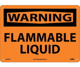 NMC W424 Warning Flammable Area Sign