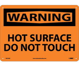 NMC W429 Warning Hot Surface Do Not Touch Sign