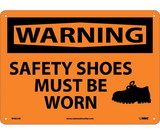NMC W462 Warning Safety Shoes Must Be Worn Sign
