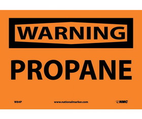 NMC W84 Warning Propane Sign
