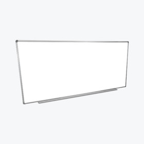 NMC WB4 96X40 Wall-Mount Magnetic White Board, OTHER, 40" x 96"