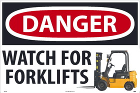 NMC WF07 Danger Watch For Forklifts