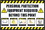 NMC Safety Sign, Personal Protection Equipment Required B, Price/each