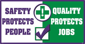 NMC WF15 Safety Protects People Quality Protects Jobs