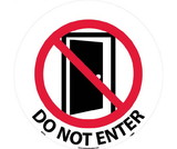 NMC WFS24 Do Not Enter Walk On Floor Sign, Walk-On (Textured), 17