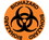 NMC WFS2 Biohazard Walk On Floor Sign, Walk-On (Textured), 17" x 17", Price/each