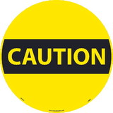 NMC WFS54 Caution Walk On Sign, Walk-On (Textured), 17