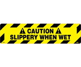 NMC WFS622 Caution Slippery When Wet Anti-Slip Cleat, Walk-On (Textured), 6