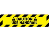 NMC WFS624 Caution Use Handrail Anti-Slip Cleat, Walk-On (Textured), 6