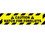 NMC WFS629 Caution Watch For Forklifts Anti-Slip Cleat, Walk-On (Textured), 6" x 24", Price/each