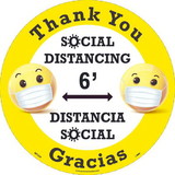 NMC WFS94 Social Distancing Emojis, Eng/Esp
