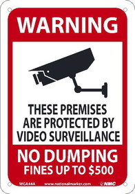 NMC WGA44 Premises Are Protected By Video, No Dumping, Fines Up To $500