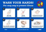 NMC WH5 Wash Your Hands Sign